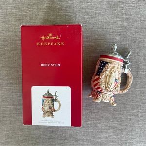 New 2021 Hallmark Beer Stein Keepsake Ornament